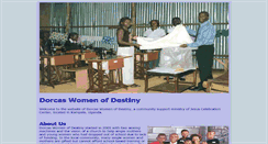 Desktop Screenshot of dorcaswomen.com